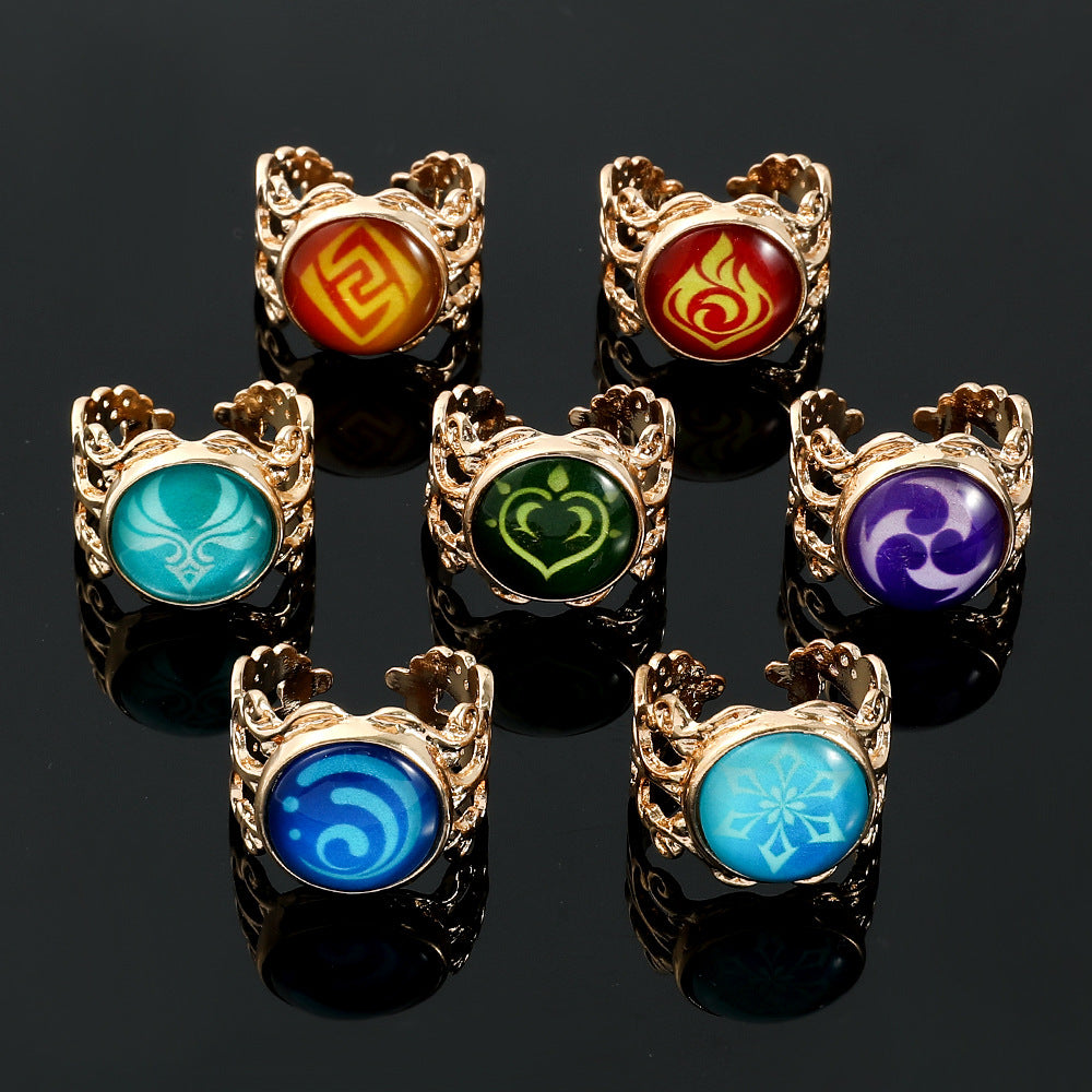 Seven Elements Game Luminous Ring