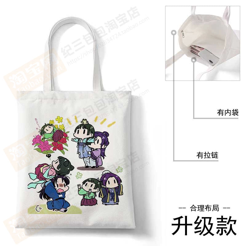 Anime Canvas Tote Bag