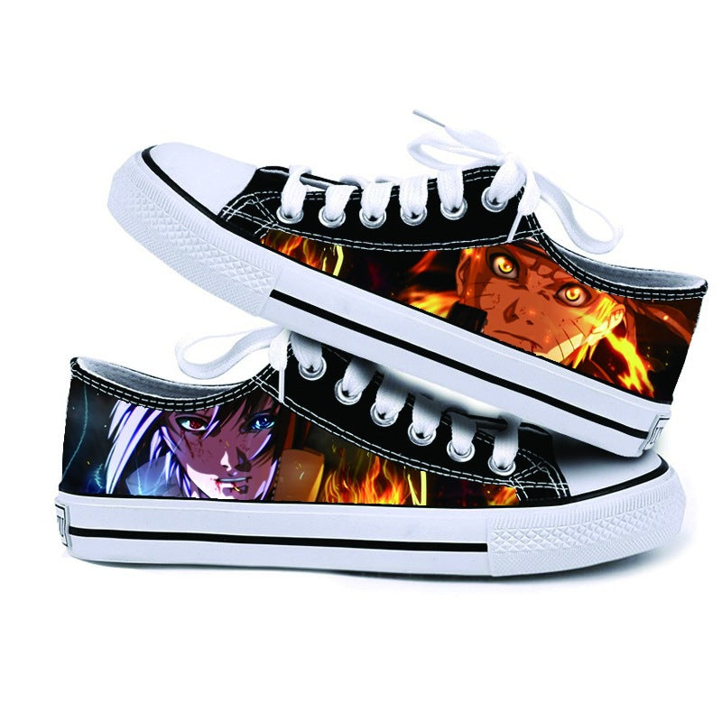 Casual Anime Low-top Canvas Shoes