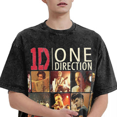This Is Us One 1D Direction Fan Made Vintage Washed T-Shirt