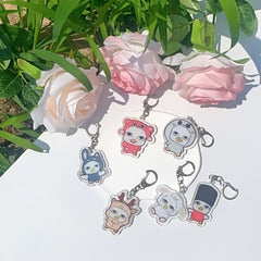 KPOP Boy Group Keychain Pendant