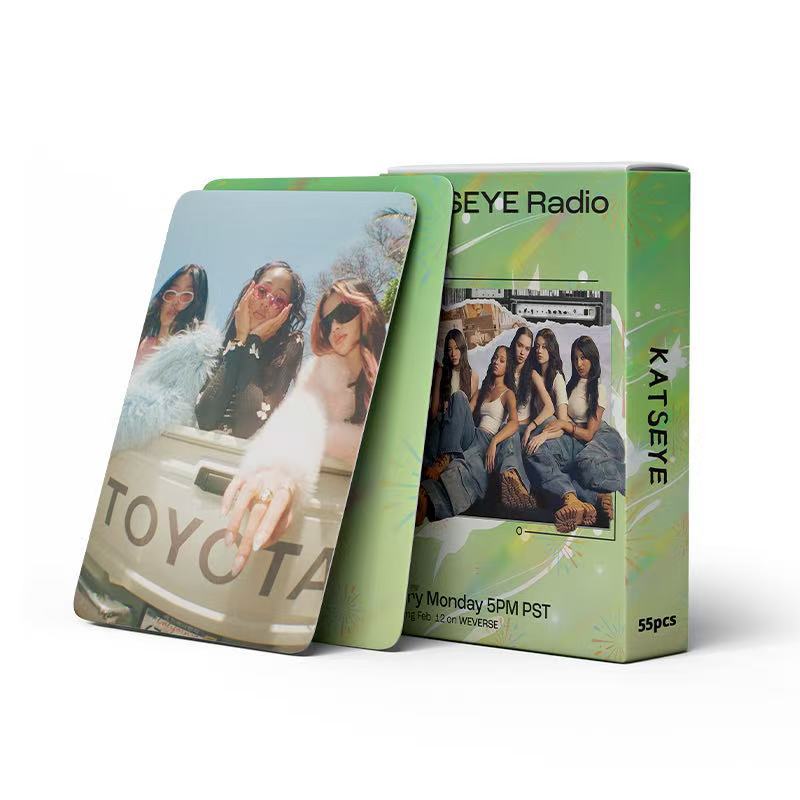 55PCS KATSEYE Radio Photocard