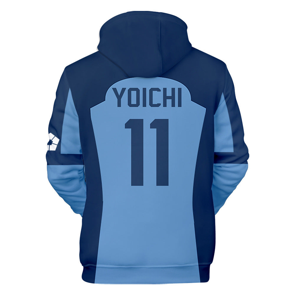 Unisex Anime Digital Print Cosplay Hoodie