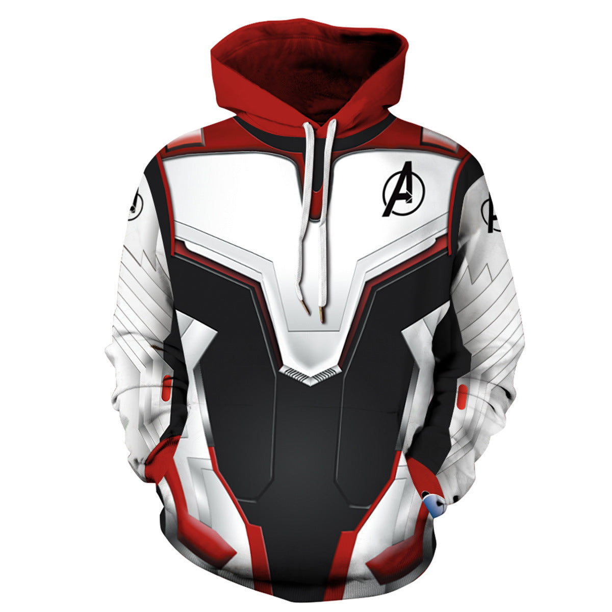 Unisex Avengers Quantum 3D Cosplay Hoodie Uniform