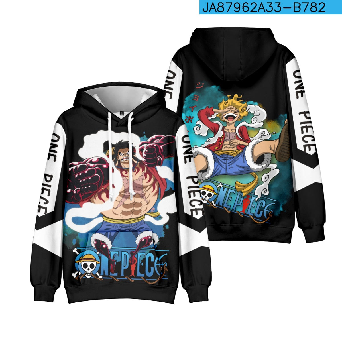 Cool Anime 3d Print Cosplay Hoodie