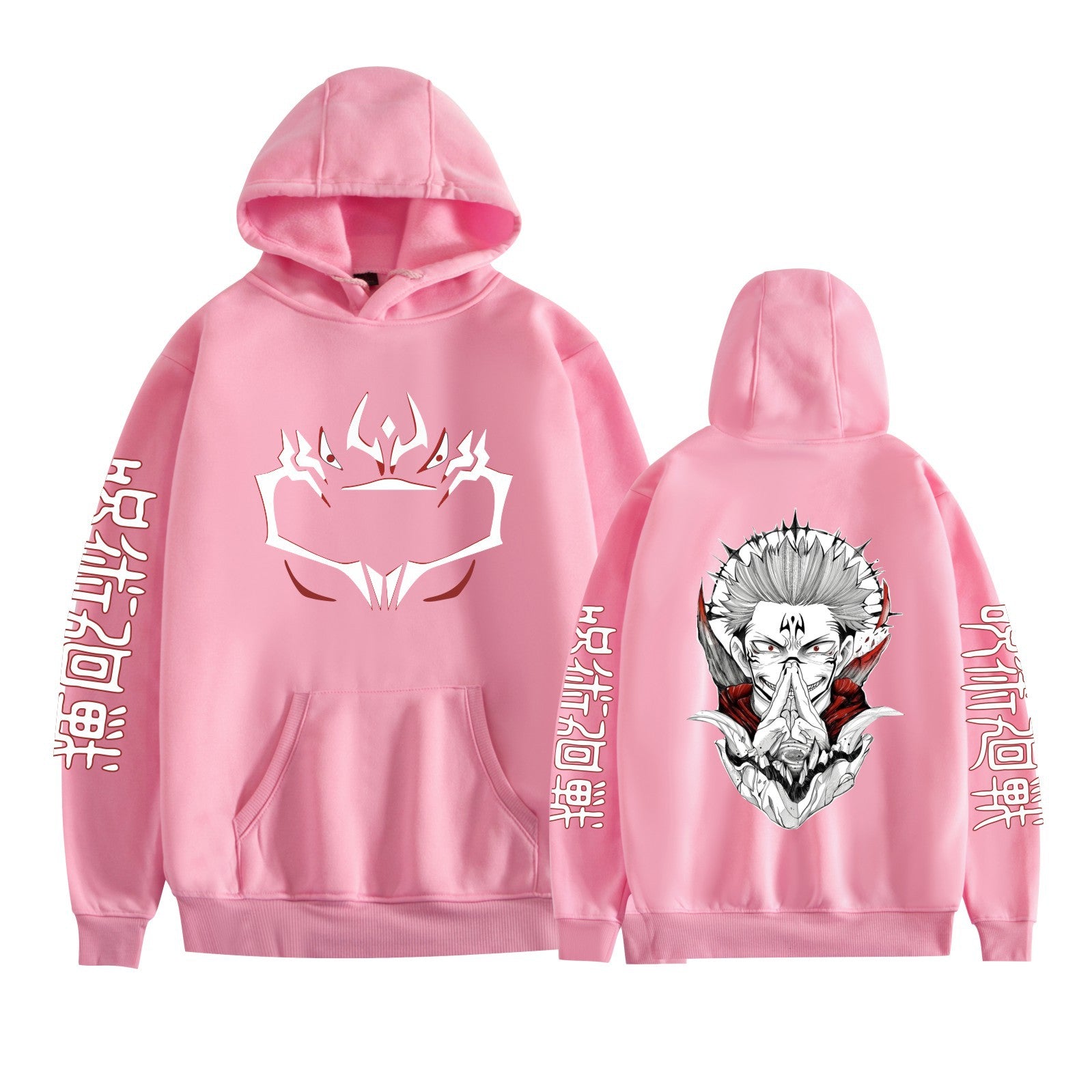 Unisex Anime Graphic Printed Casual Hoodie