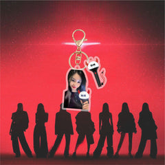 KPOP Light Stick Acrylic Keychain Bag Pendant