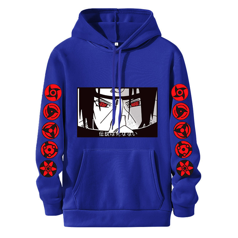 Unisex Anime Graphic Print Casual Hoodie