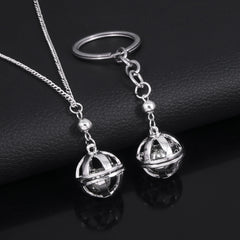 Anime Bell Keychain Pendant Necklace