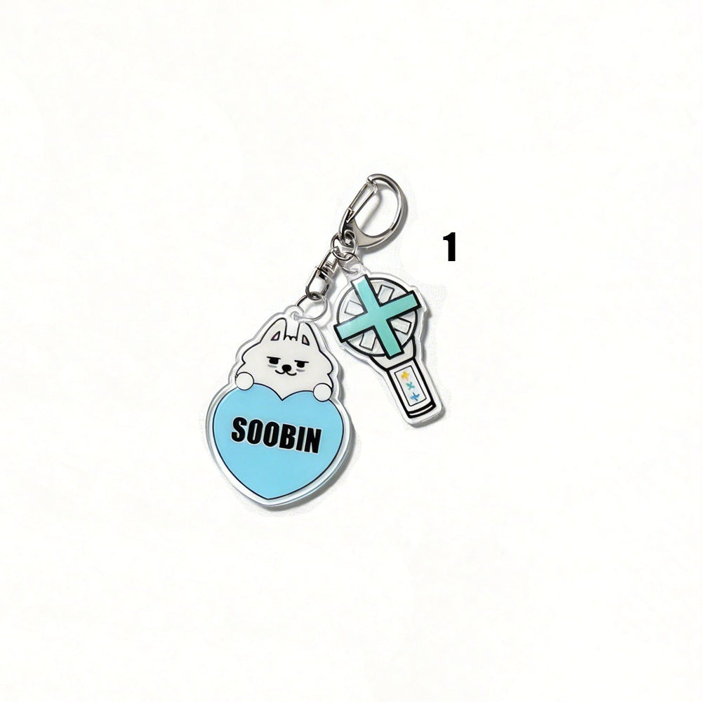 TXT Pendant Acrylic Keychain