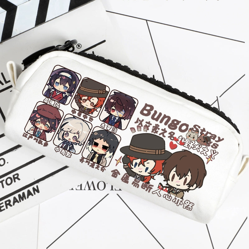Anime Large Capacity Pencil Bag