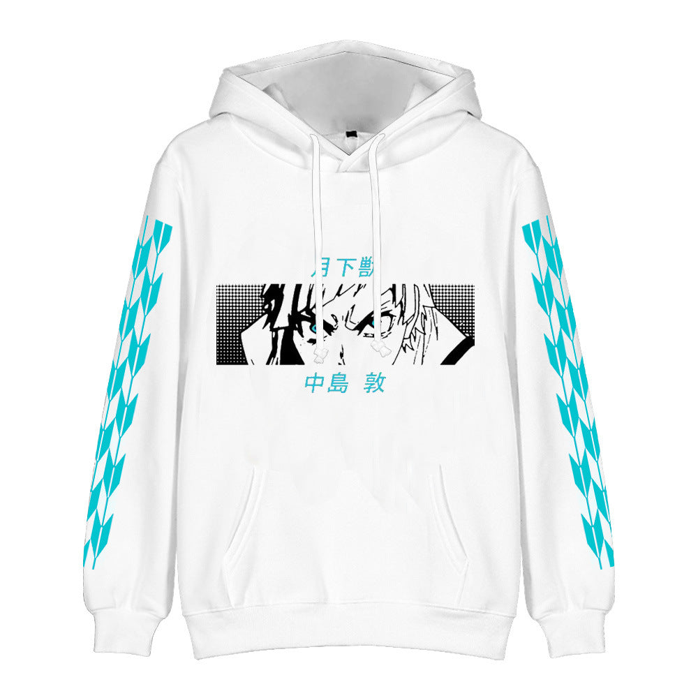 Chic Anime 3D Print Loose Cosplay Hoodie
