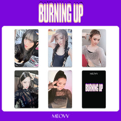 MEOVV BURNING UP Photocard 5pcs