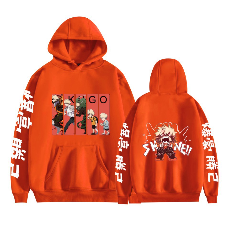 Men's and Women's Anime Pattern Printed Hoodie