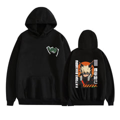 Men's and Women's Anime Pattern Printed Hoodie