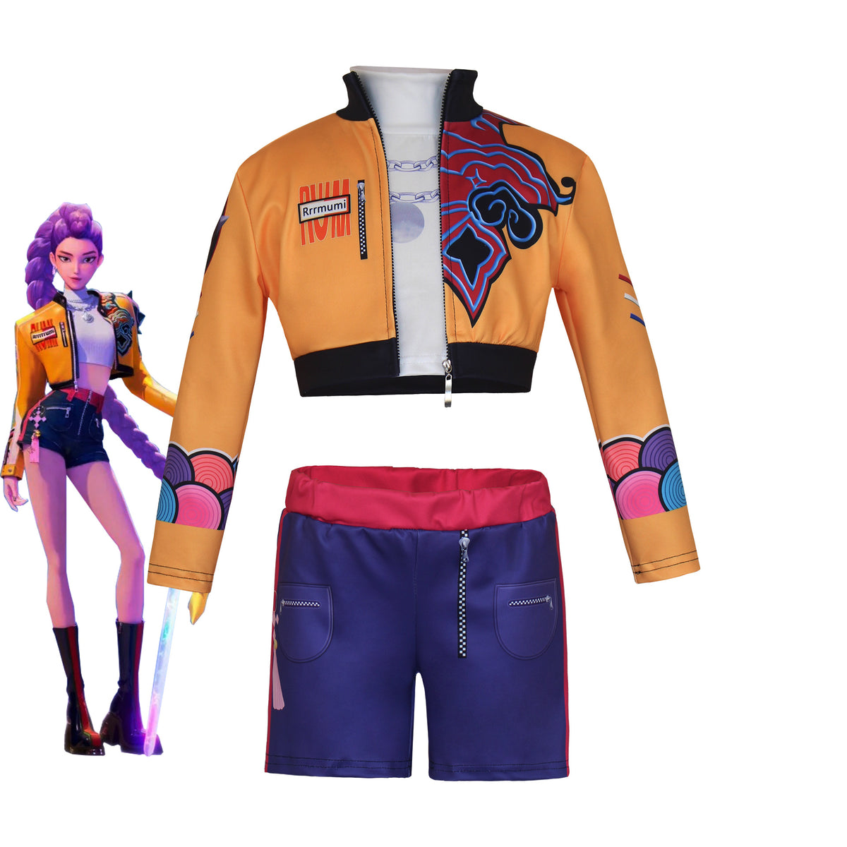 Rumi Zoe Mira Cosplay Costume