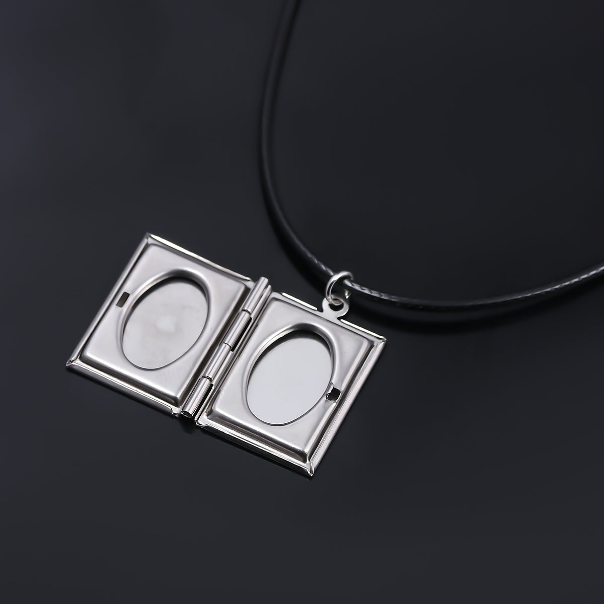 Creative Anime Opened Book Alloy Necklace