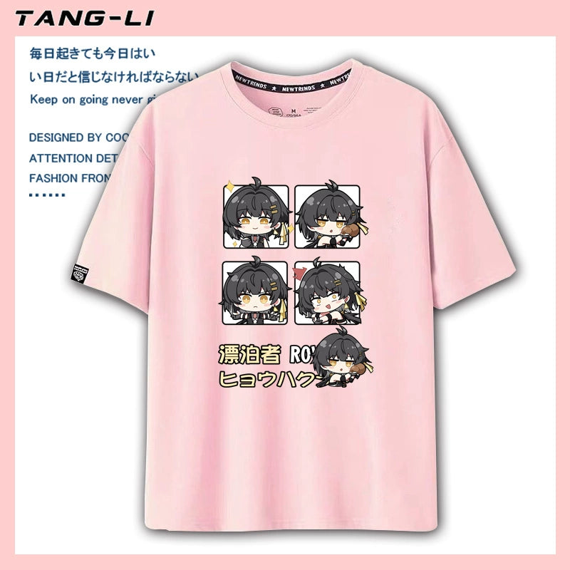 Casual Game Cotton Short Sleeve T-Shirt