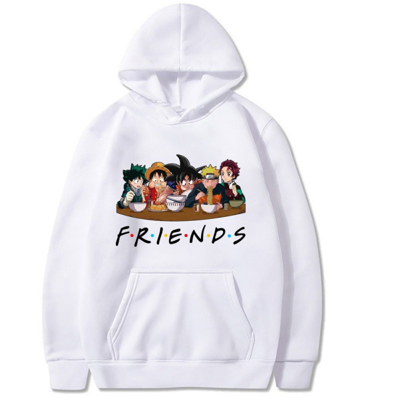 Unisex FRIENDS Graphic Print Casual Hoodie