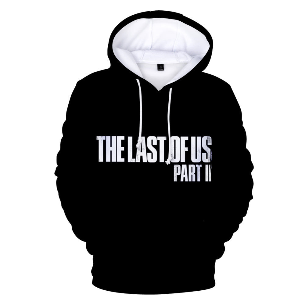 Men's Game Digital Print Casual Hoodie