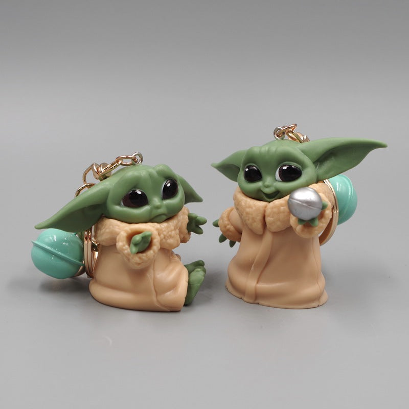 Creative Baby Yoda Doll Keychain Pendant