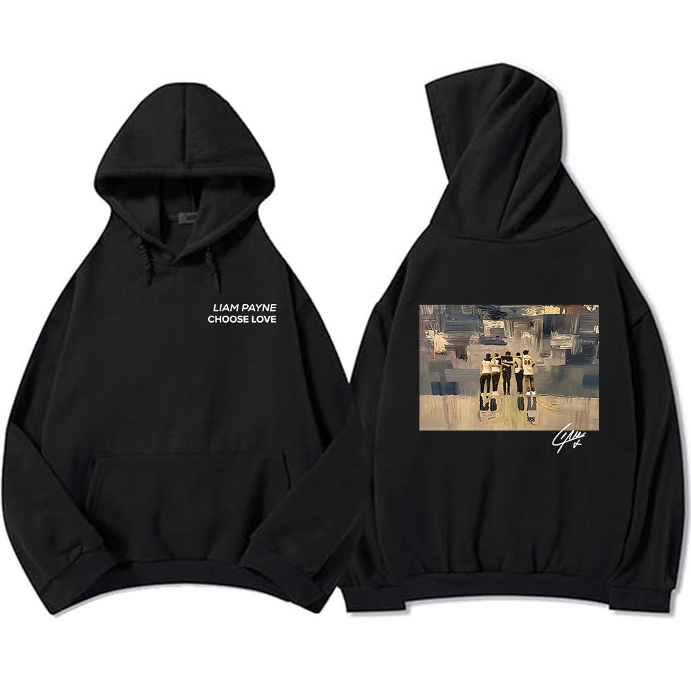 Women's Liam Choose Love Print Hoodie