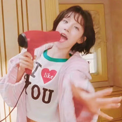 YUQI I LIKE YOU Cotton Short-sleeved T-shirt