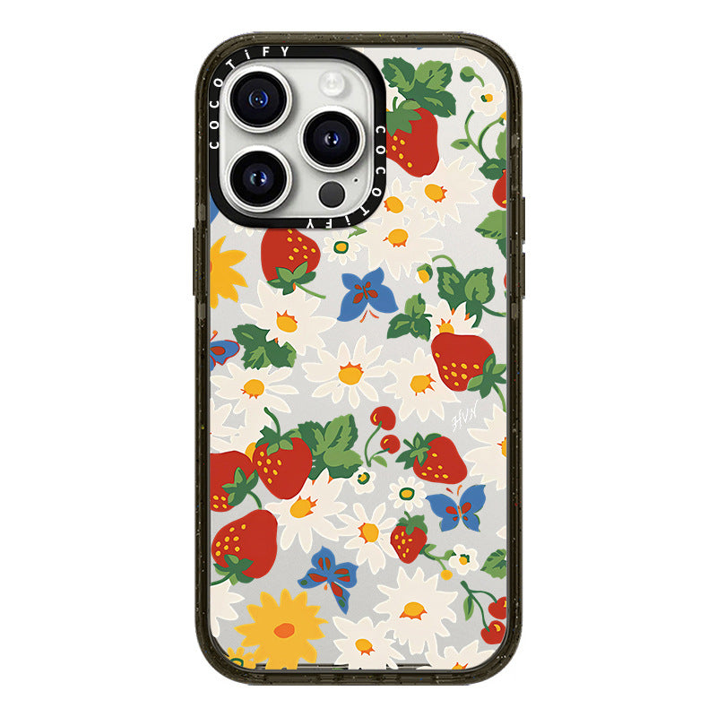 Strawberry Daisy Phone Case