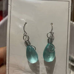 Creative Water Drop Earrings Necklace