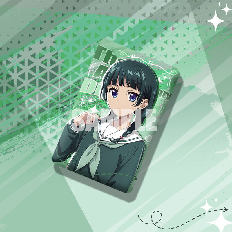 Anime Square Badge Decoration