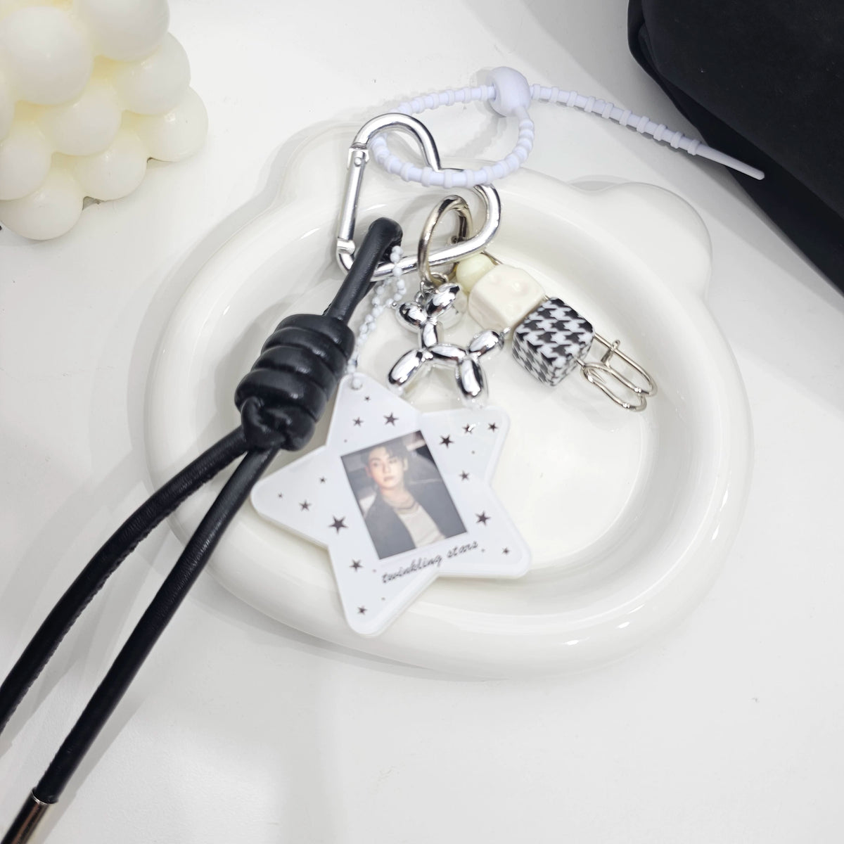Jung Kook Star Card Holder Bag Pendant