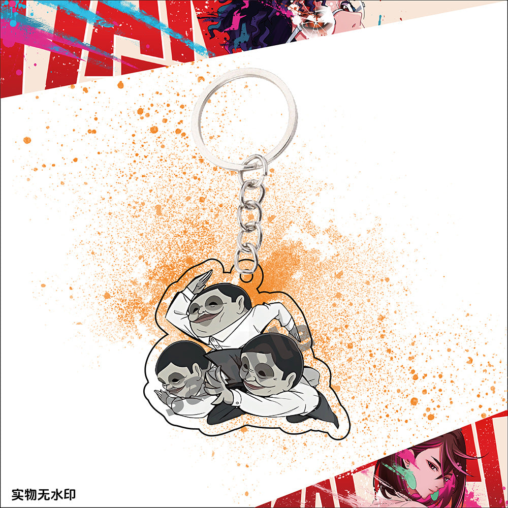 Cute Anime Acrylic Keychain Pendant