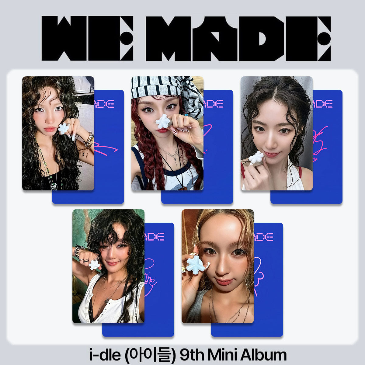 WE MADE Album Lucky Draw Photocard