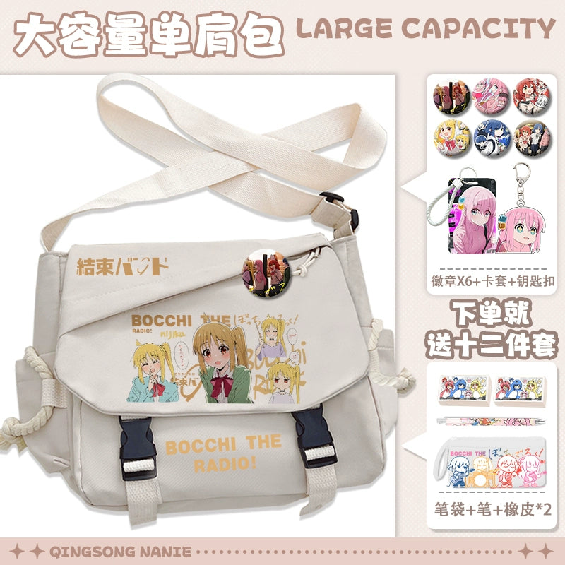 Women's Anime Messenger Shoulder Bag