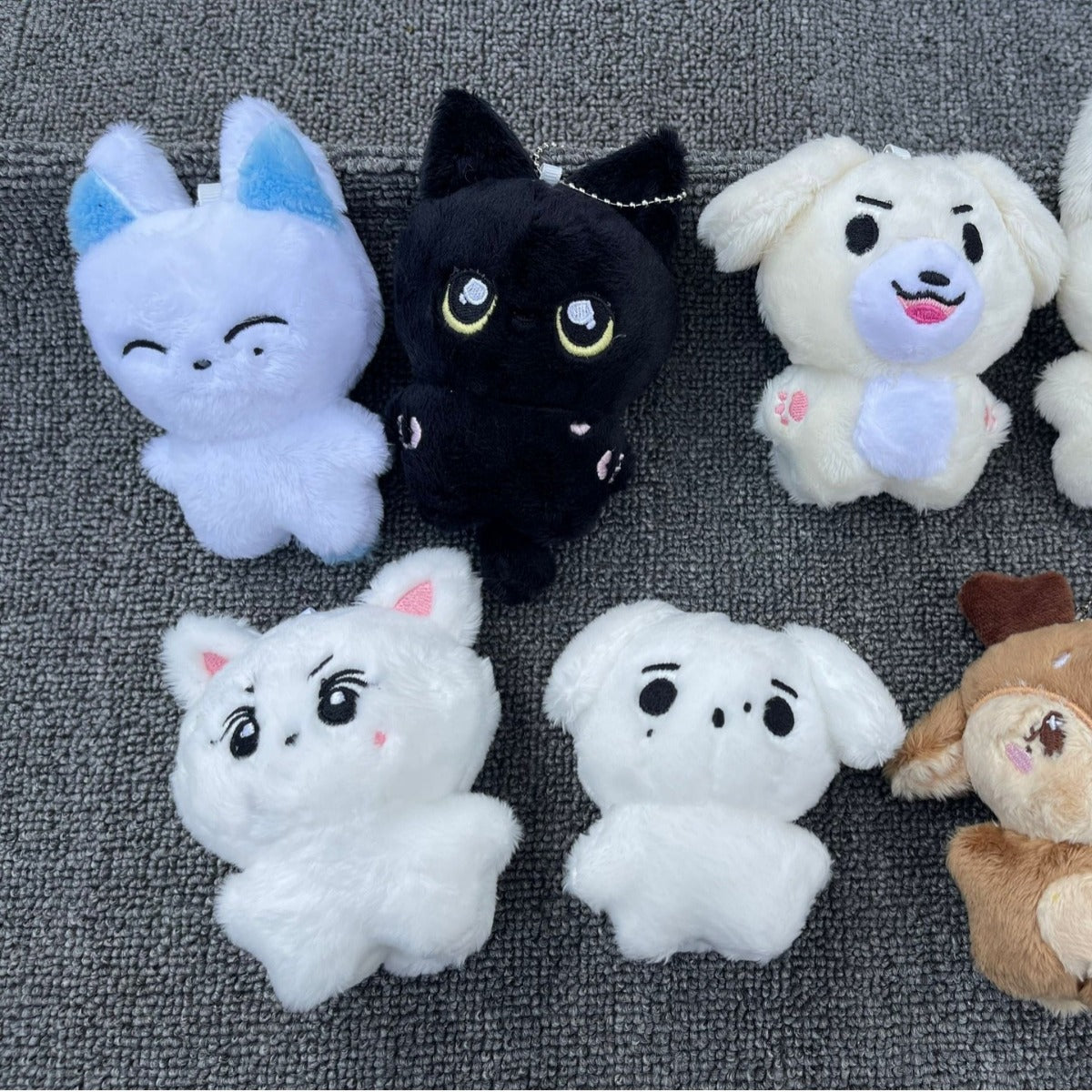 KPOP Plush Keychain Doll Pendant