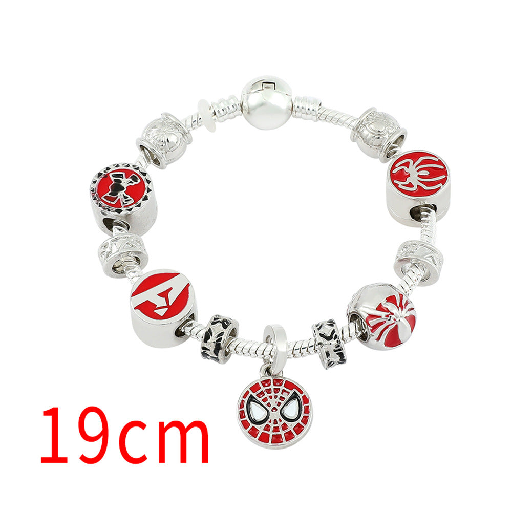 Chic Comic Beaded Bracelet