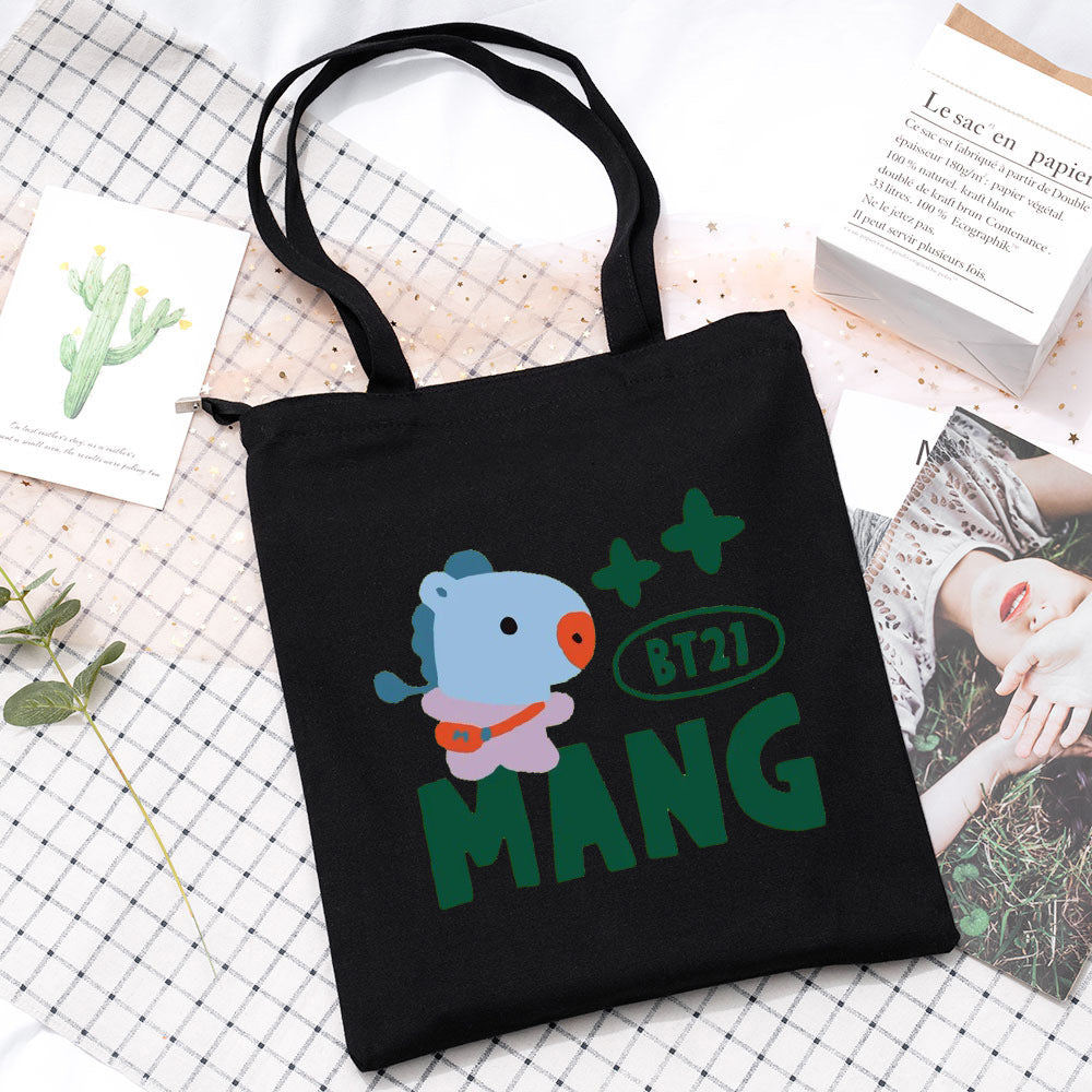 Kpop The Green Planet Shoulder Canvas Bag