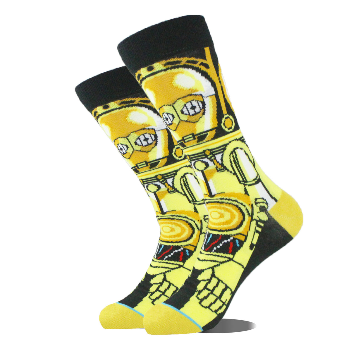 Casual Men's Comic Mid Length Socks