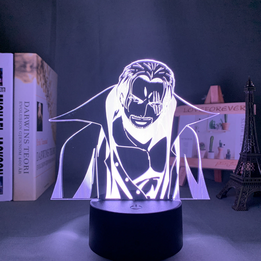 Colorful Luffy 3D Night Light