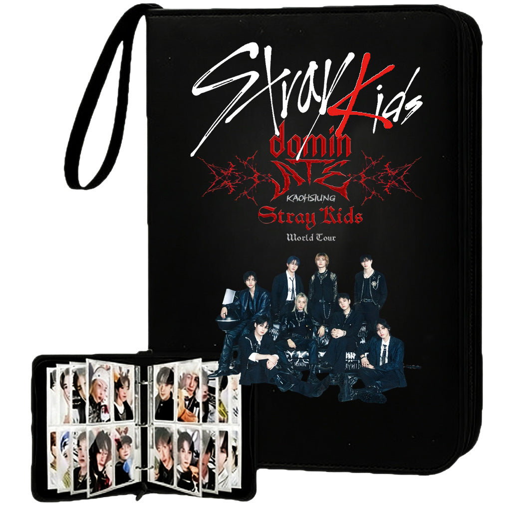SKZ PU Leather Waterproof Card Album