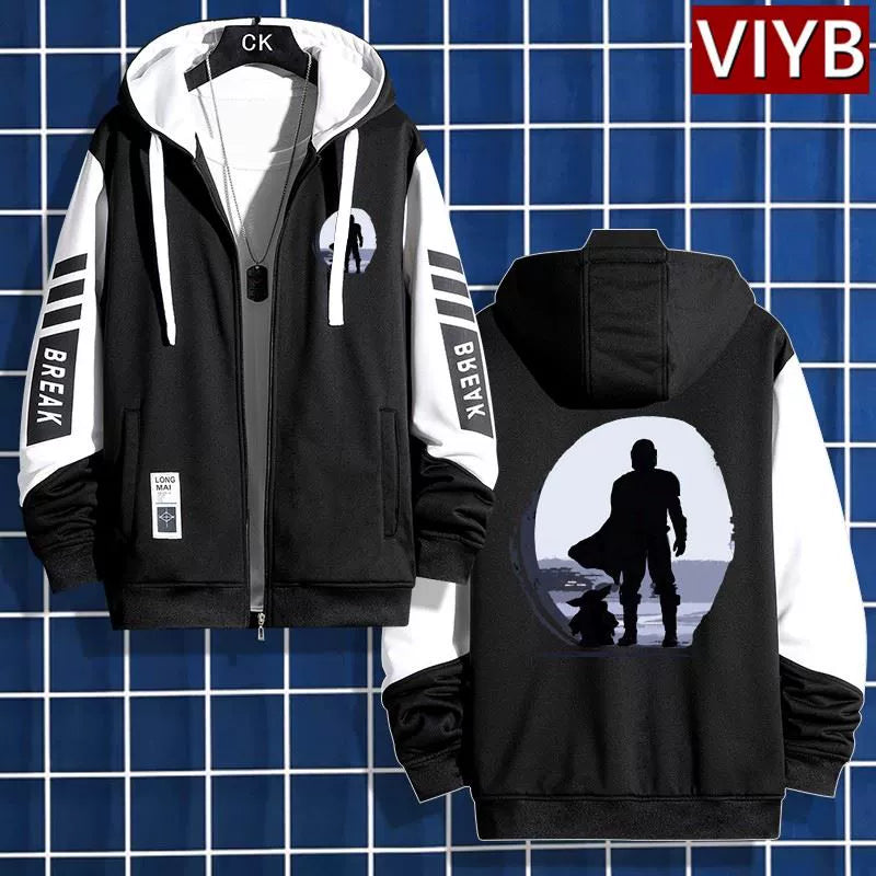 Men's and Women's Mandalorian Zipper Jacket