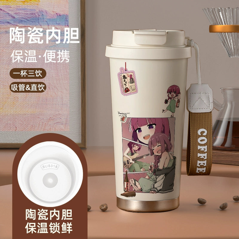 Chic Anime Thermos Water Cup