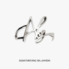 KPOP Girl Group Signature Ring