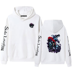 Unisex Anime Printed Pullover Hoodie