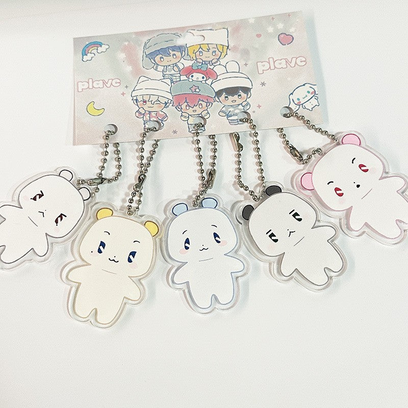 PLAVE Acrylic Keychain Pendant Accessories