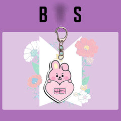 BANGTAN Name Tag Keychain Pendant