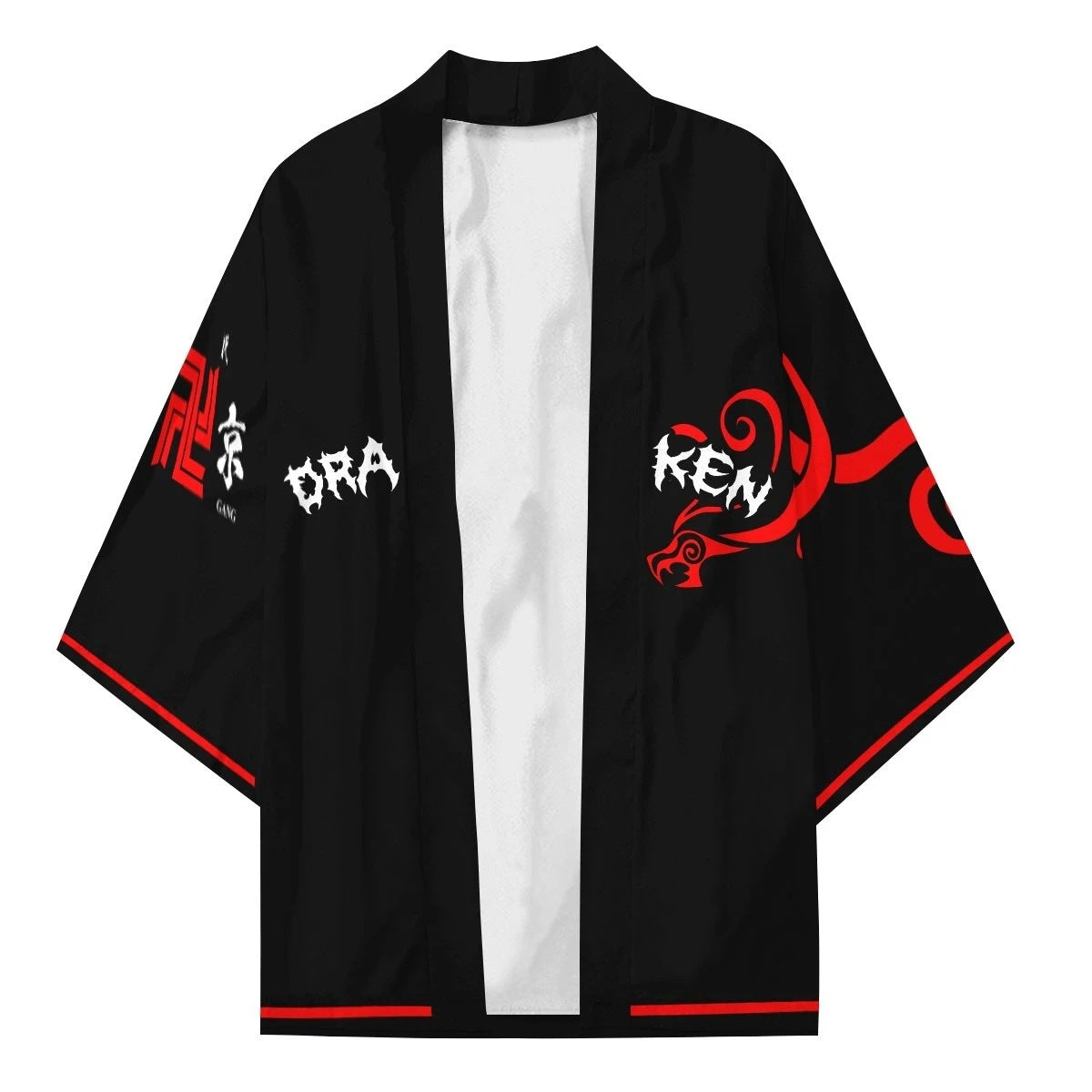 Unisex Anime Cos 3D Printed Kimono Cloak