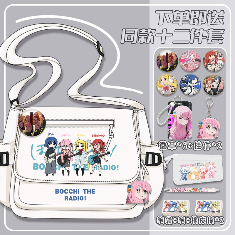 Cute Anime Crossbody Shoulder Backpack