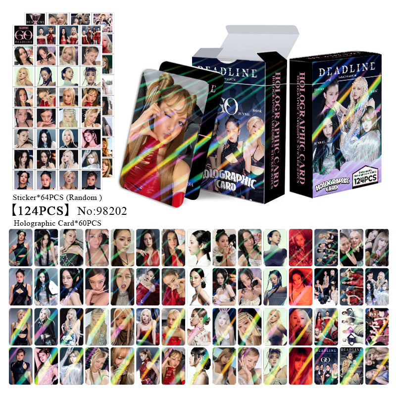 124PCS BP DEADLIDE Album Photocard Stickers