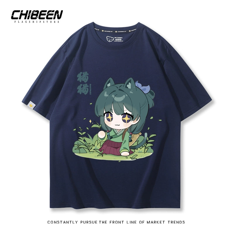 Unisex Anime Short-sleeved Casual T-shirt